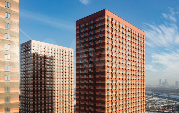 2-к. квартира, 42,2 м², 3/33 эт.