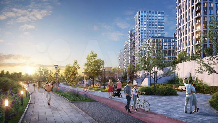 3-к. квартира, 94,4 м², 4/13 эт.