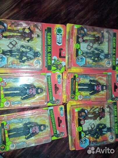 Игрушки Global Bros Герои (солдатик+аксессуары)