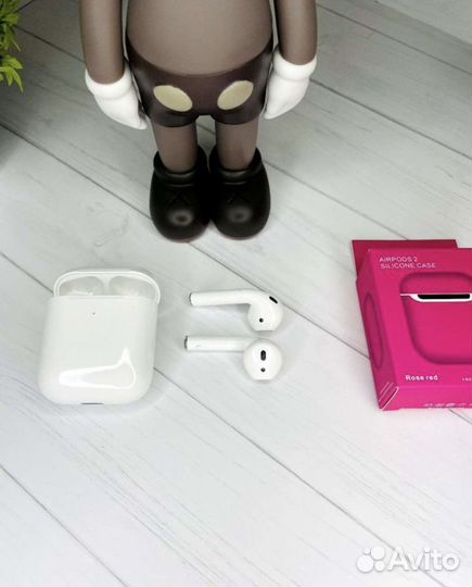 Airpods 2 новые гарантия магазин airpods