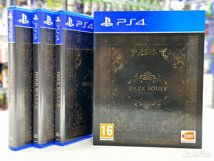 Dark Souls Trilogy (PS4) Б/У