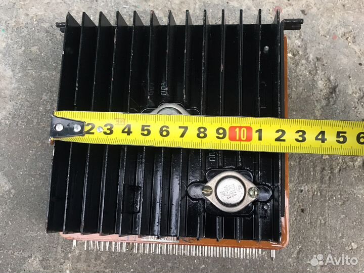 Радиатор + плата СССР детали