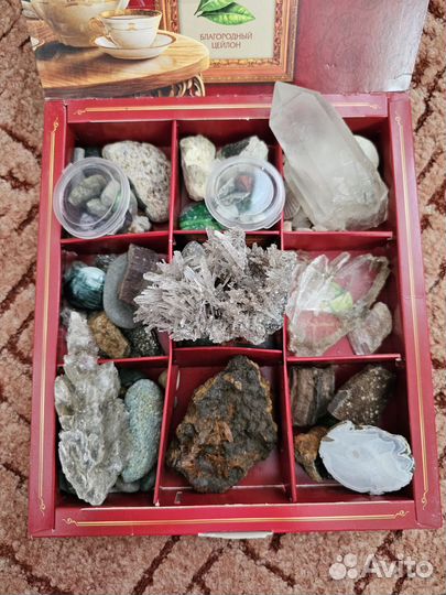 Коллекция камней минералов