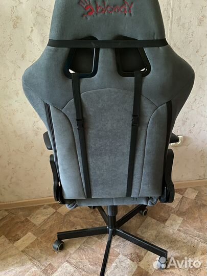 Кресло игровое A4Tech Bloody GC-700 серый