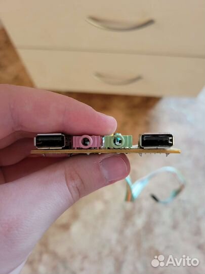 Панель передняя usb, jack 3,5