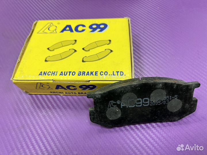 Колодки тормозные дисковые Toyota передние PF1067