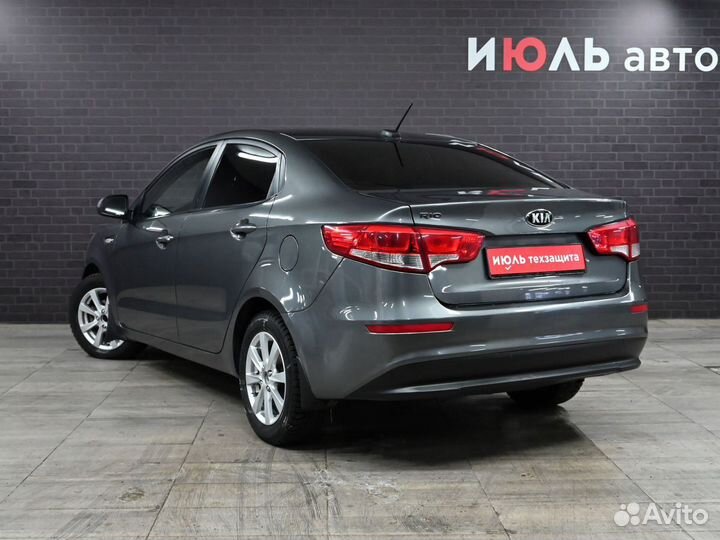 Kia Rio 1.6 МТ, 2017, 193 286 км