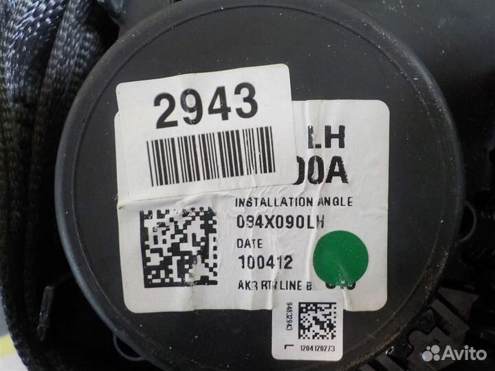 Ремень безопасности с пиропатроном Chevrolet Aveo