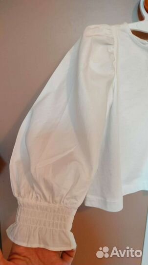 Блузка белая для девочек