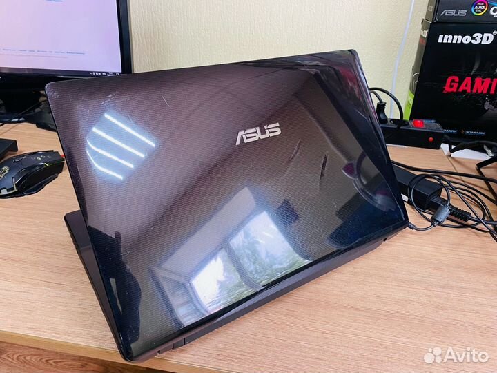 Двухъядерный ноут Asus 4Gb DDR3/320Gb HDD/Wi-Fi