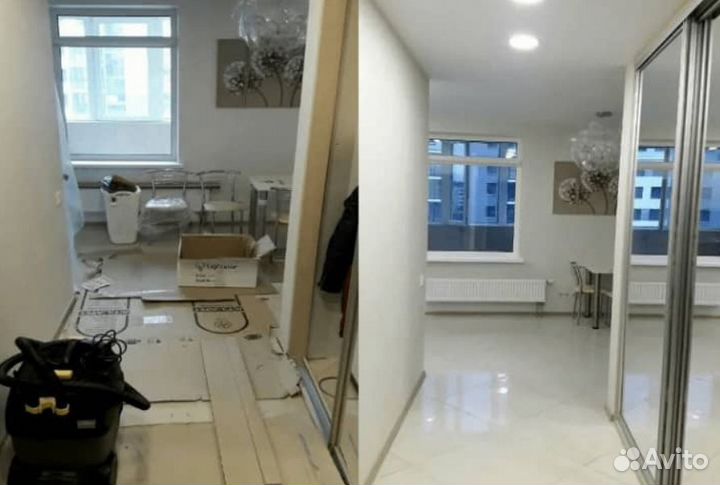 Клининг. Уборка квартир, домов и офисов