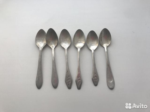 Вилки, ложки чайные алюминиевые