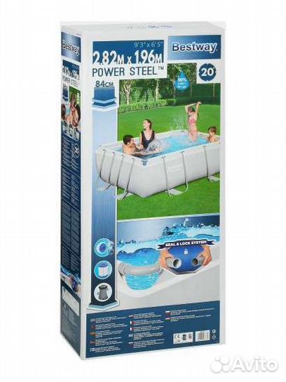 Бассейн Bestway Power Steel 56629, 282х84 см