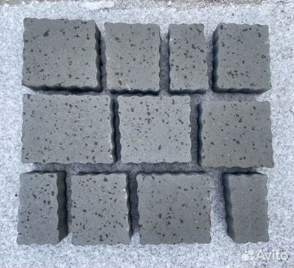 Тротуарная плитка Римский Брук крупноформатный