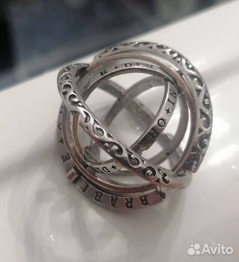 Кольцо металлическое размер 12