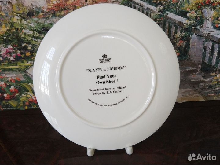 Настенная тарелка Royal Albert Englang Роб Геллион