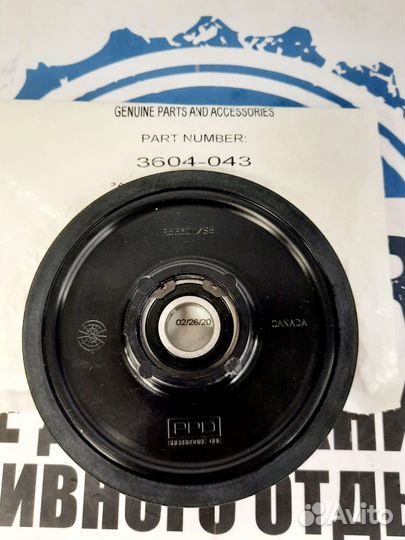 Ролик/каток гусеницы снегохода Arctic Cat 3604-043