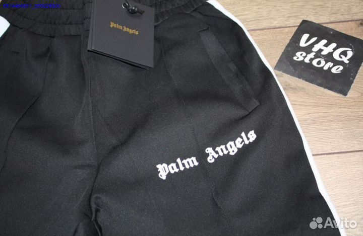 Palm Angels штаны черные (Арт.37061)