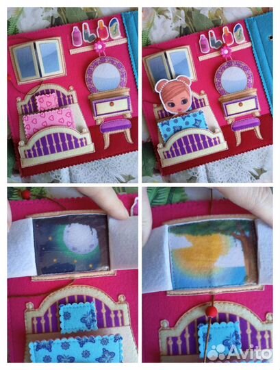 Книга ручной работы из фетра 