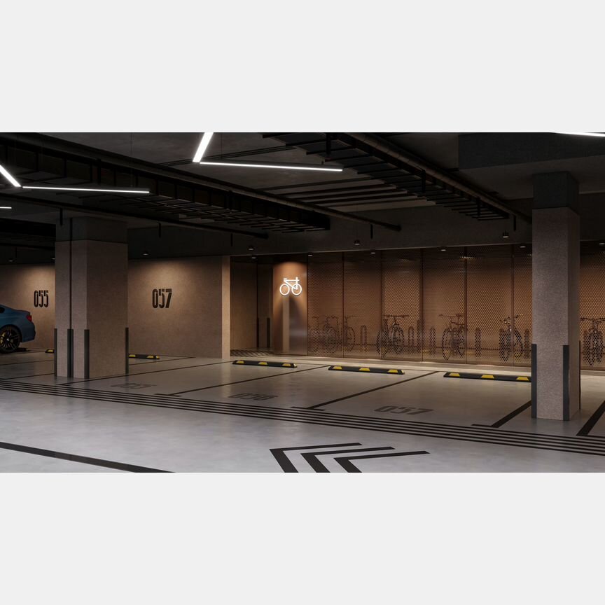 2-к. квартира, 62,1 м², 23/44 эт.