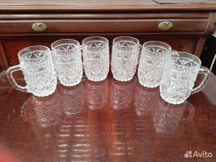 Пивная кружка хрусталь