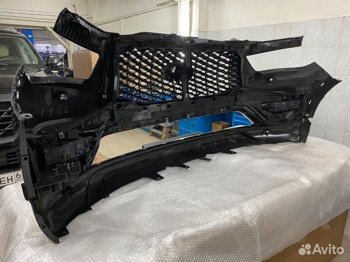 Бампер передний и задний в сборе на инфинити QX 80