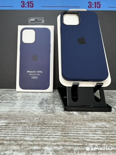 Чехол Silicone case c Magsafe для iPhone 12/12pro