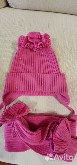 Шапка и шарф Chobi (50-54 )