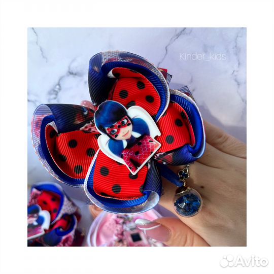 Бантики резинки заколки ободок