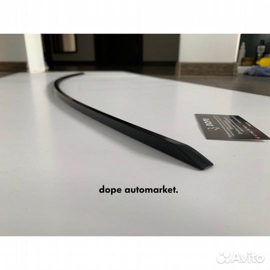 Лип спойлер Mercedes-Benz W204