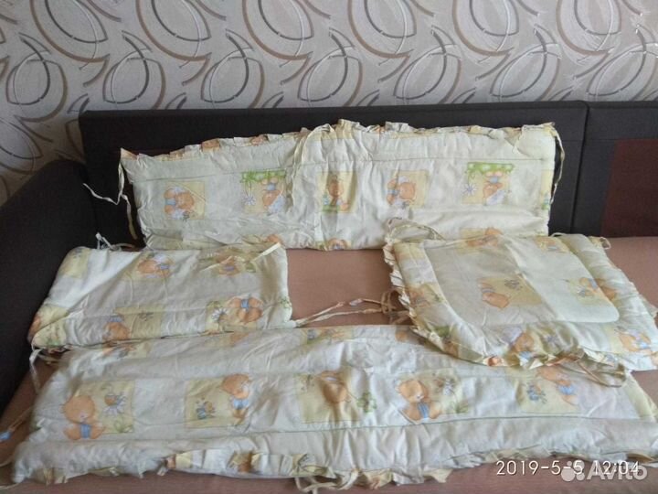 Продам бортики для детской кровати