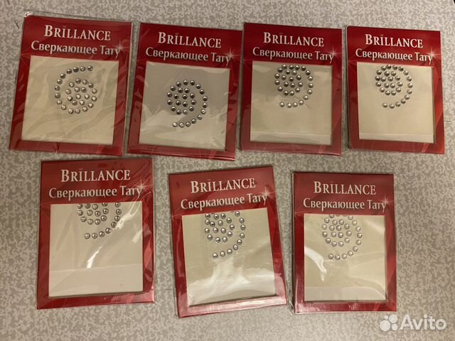 Переводные тату сверкающие