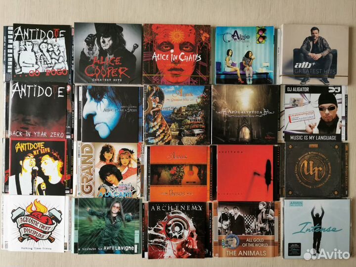 CD музыкальные зарубежные, часть 1