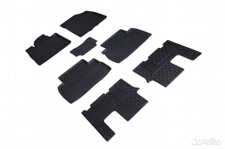 Автомобильные коврики резиновые для Toyota