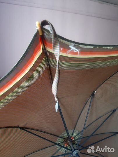 Антикварный зонт СССР, антикварная сумка