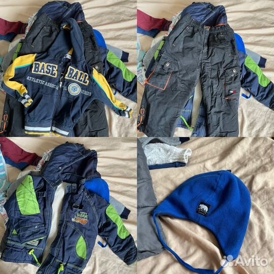 Одежда и обувь на мальчика 2-3 года