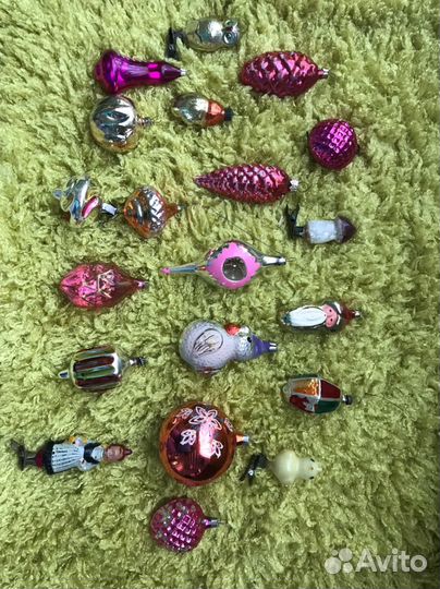 Советские елочные игрушки