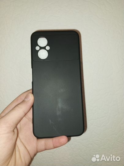 Чехол на Xiaomi poco M5 чëрный