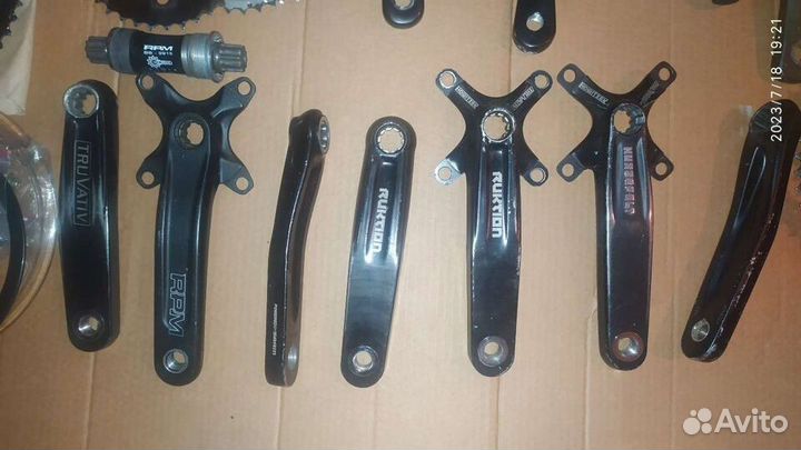 Шатуны FSA, Bosch e-bike, Isis, педали, каретки