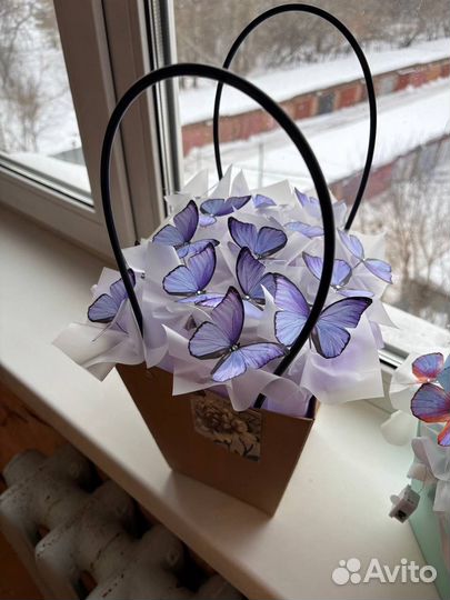 Букеты из бабочек