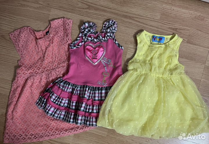 Пакет вещей для девочки 80
