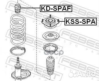 Опора амортизационной стойки перед прав/лев