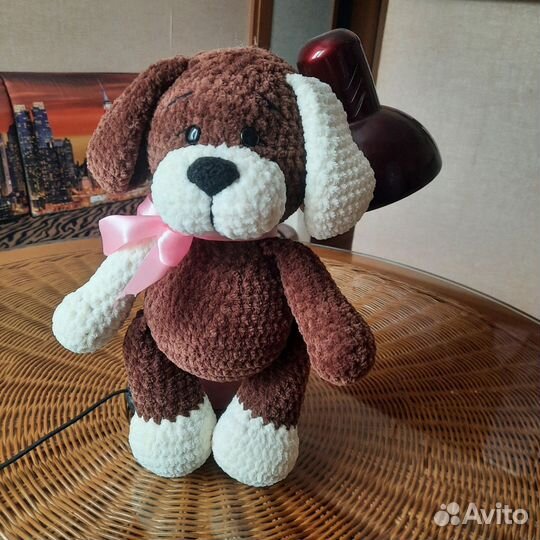 Мягкие игрушки заяц кот медведь собака подарок