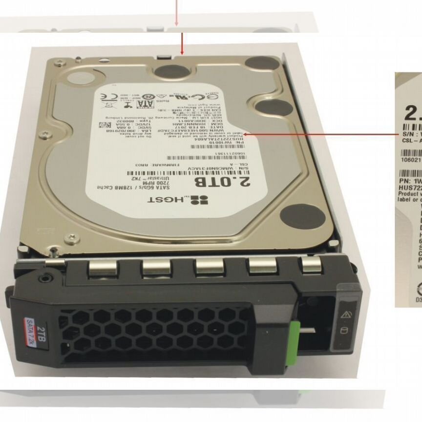 [S26361-F5636-L200] Жесткий Диск Fujitsu 2tb 7.2k S26361-F5636-L200