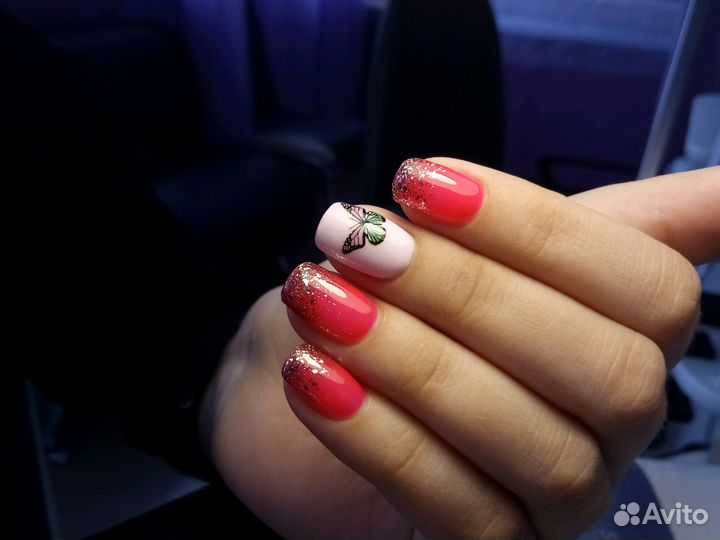 Маникюр гель-лак