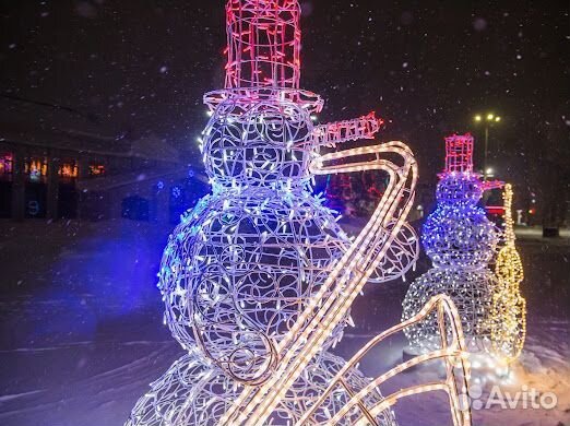 Световые фигуры.светящиеся фигуры