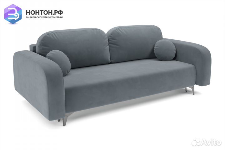 Диван тик-так Цюрих серый