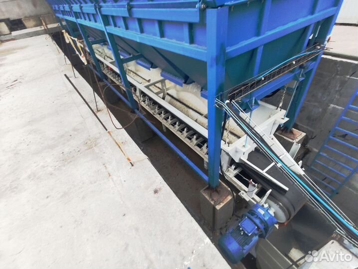 Бункер для бетонного завода