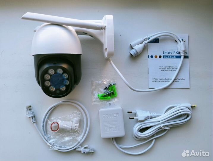 Уличная поворотная wifi камера видеонаблюдение