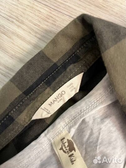 Сет Рубашка Mango +футболка+джинсы